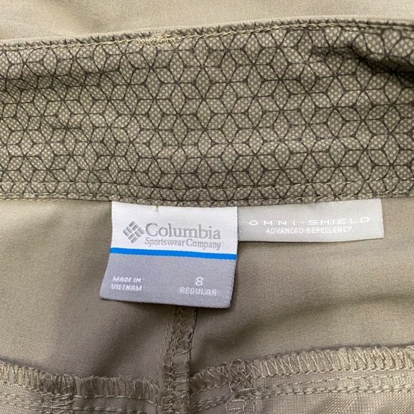 Columbia Women's Saturday Trail Stretch Pants size 8 - Picture 4 of 4